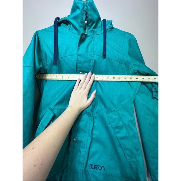 Burton DryRide Hooded Snowboarding Ski All Weather Jacket Coat Women's Small - Picture 8 of 13